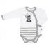 Body kojenecké Zebra Exclusive celorozepínací