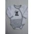 Body kojenecké Zebra Exclusive celorozepínací