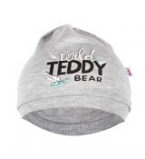 Čepička kojenecká Wild Teddy Bear