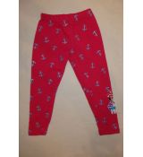Dívčí legíny Minnie Mouse tmavě růžové