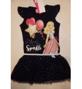 Letní společenské šaty Barbie tmavě modré