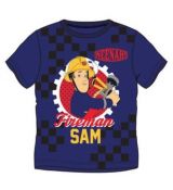 Tričko Požárník Sam tmavě modré