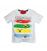 Tričko Angry Birds bílé