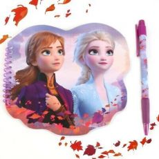 Zápisník s propiskou Frozen 2