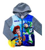 Mikina Toy Story flísová šedá