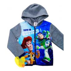 Mikina Toy Story flísová šedá