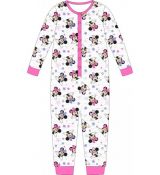 Dívčí overal, pyžamo Minnie Mouse šedý