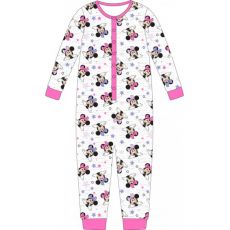 Dívčí overal, pyžamo Minnie Mouse šedý