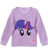 Mikina chlupatý svetr My little ponny fialový