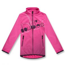 Mikina sportovní dívčí růžová