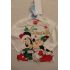 Vánoční tričko kojenecké Minnie Mouse bílé