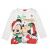 Vánoční tričko kojenecké Minnie Mouse bílé