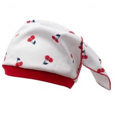 Kojenecká čepička - šáteček Cherry