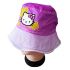 Letní klobouček Hello Kitty fialový