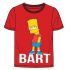 Tričko Bart Simpson červené