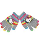 Rukavice Hello Kitty šedé
